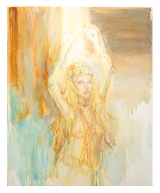 White Lighting by Seraphine Pick contemporary artwork Painting