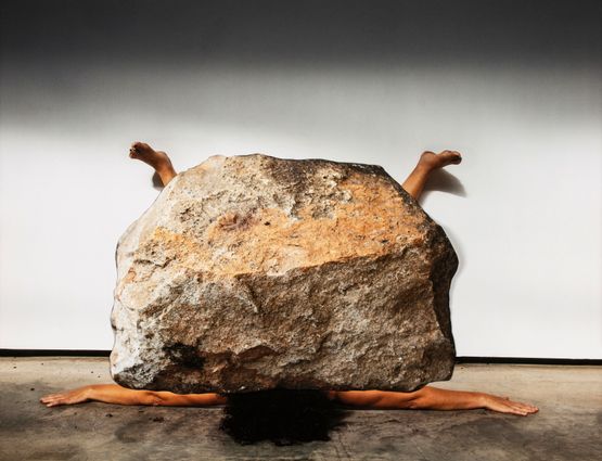 Ingapirca Piedra 8 by Karina Aguilera Skvirsky contemporary artwork Print