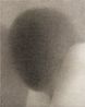 Black Portrait No. 5 by Shao Fan contemporary artwork Works on Paper