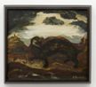 Untitled Paesaggio con faina by Luigi Zuccheri contemporary artwork Painting