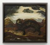 Untitled Paesaggio con faina by Luigi Zuccheri contemporary artwork painting