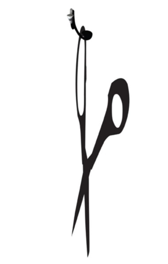 Scissors da serie from the series Attachment by Regina Silveira contemporary artwork Mixed Media