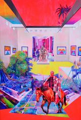Exulansis by Zico Albaiquni contemporary artwork painting