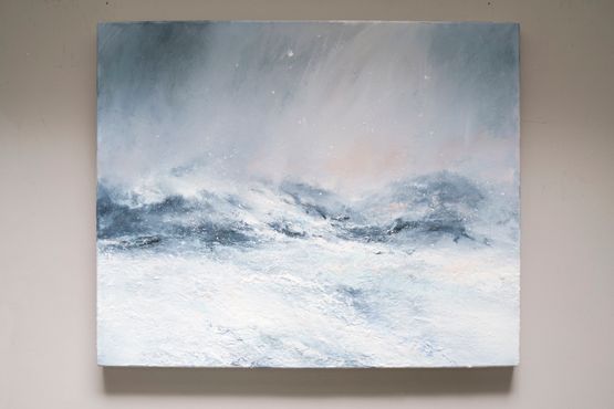 Hverfa Skagastrond by Janette Kerr contemporary artwork Painting