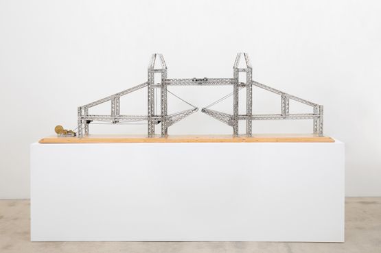 Tower of London Bridge by Chris Burden contemporary artwork Sculpture