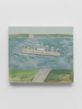 a ferry by Catharina Van Eetvelde contemporary artwork painting