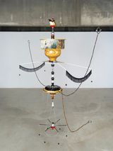 Circulating Body _ Antenna Bird E by Sunghong Min contemporary artwork mixed media sculpture