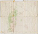 Untitled map drawing for Sun Tunnels by Nancy Holt contemporary artwork drawing mixed media works on paper