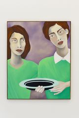 Empty Tray by Rebecca Brodskis contemporary artwork painting