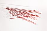 Cuadrado Flexionante Rojo by Elias Crespin contemporary artwork sculpture