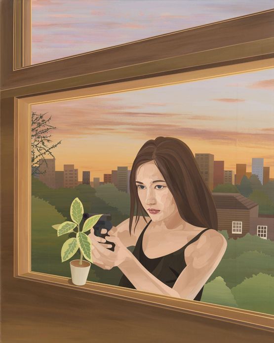 City Hunter No.2 by Shi Yanliang contemporary artwork Painting