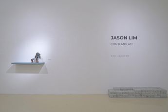 Contemporary art exhibition Jason Lim Contemplate at Gajah Gallery Singapore