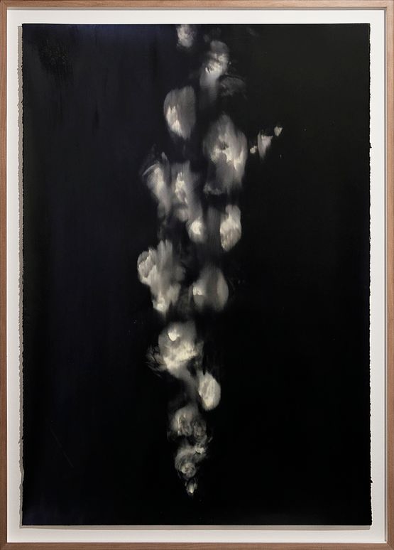 Against the sun light leak VI by Alexandra Karakashian contemporary artwork Painting