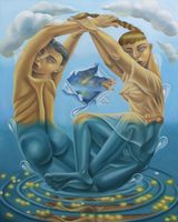 Unsettling Gravity by Jade Ching-Yuk Ng contemporary artwork painting