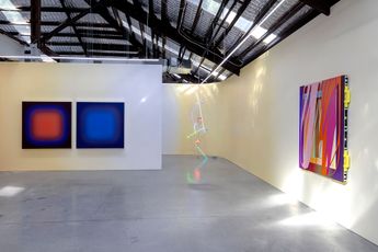 Contemporary art exhibition Marton Nemes Jonny Niesche Anselm Reyle Lebenswelt at 1301SW Sydney Australia