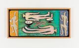 Nintendo Tomb by Jozsef Csato contemporary artwork drawing painting works on paper