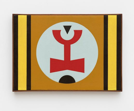 Emblema by Rubem Valentim contemporary artwork Painting