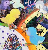 V-Park by Marcus Weber contemporary artwork painting