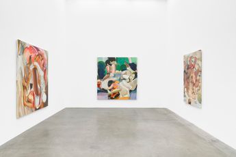Contemporary art exhibition Molly Lowe Falling Together at Anat Ebgi Culver City United States