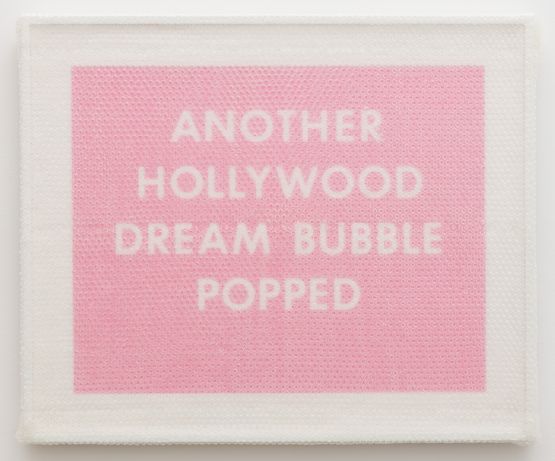 Another Hollywood Dream Bubble framed and wrapped by Tammi Campbell contemporary artwork Works on Paper