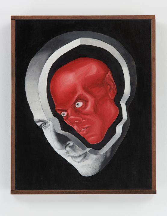 Hadis Head by Hadi Falapishi contemporary artwork Painting