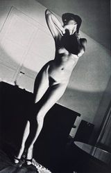 Jenny In My Apartment 1978 by Helmut Newton contemporary artwork print