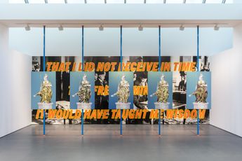 Contemporary art exhibition Cemile Sahin It Would Have Taught Me Wisdom at Esther Schipper Esther Schipper Berlin Germany