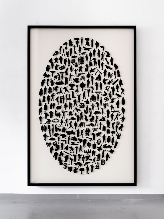 MIRROR III by Carlos Aires contemporary artwork Painting