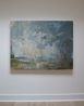 Salt Air Gulls Wheeling by Louise Balaam contemporary artwork Painting