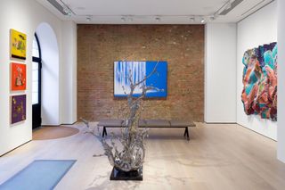Contemporary art exhibition Group Exhibition Hybridity and Belonging in Contemporary Art at Sundaram Tagore Gallery London United Kingdom
