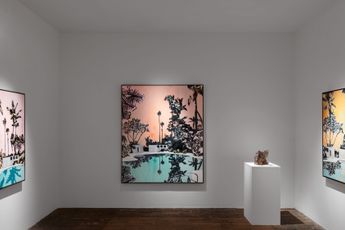 Contemporary art exhibition Paul Davies Layers in Motion at Cassandra Bird Sydney Australia