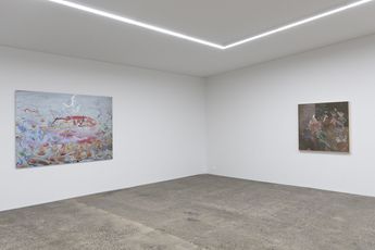Contemporary art exhibition Petra Cortright micro lemon diamond realm at Starkwhite Auckland New Zealand
