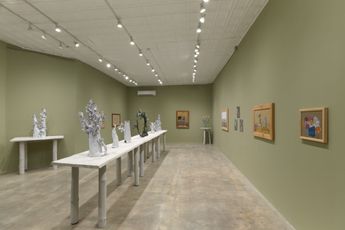 Contemporary art exhibition Setsuko Kingdom Of Cats at Gagosian Park  75 New York United States