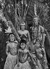 Shana with wife Taiana and their children Yawanawa village of Nova Esperanca Rio Gregorio Indigenous Territory State of Acre Brazil by Sebastiao Salgado contemporary artwork Photography