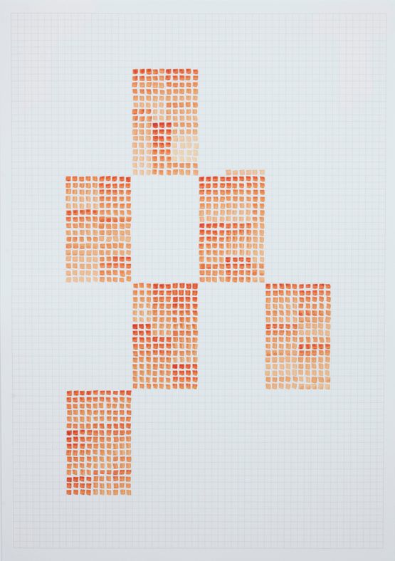 WP562 by Rana Begum contemporary artwork Painting