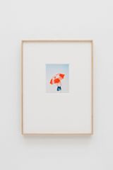 Red Umbrella 2 by Ivan Franco Fraga contemporary artwork drawing works on paper