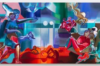 Contemporary art exhibition Katherina OLSCHBAUR Sweet Expulsion at Perrotin Paris Marais France