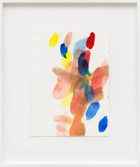 In space of sound by Milan Grygar contemporary artwork Works on Paper