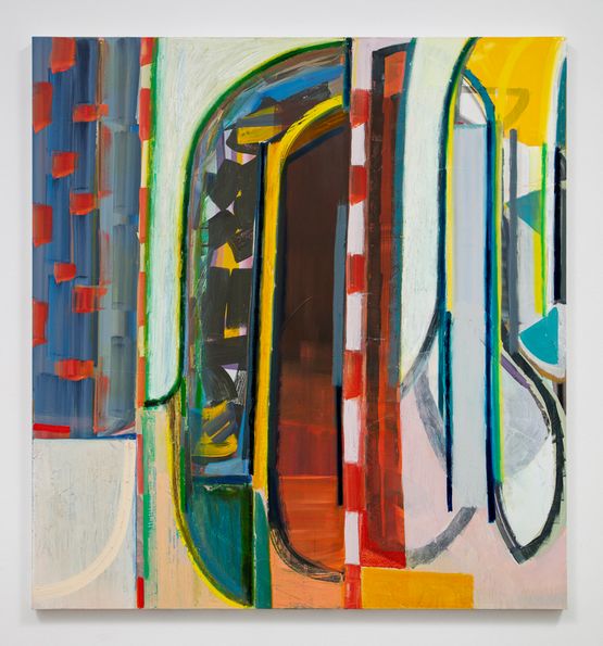 Ratio by Amy Sillman contemporary artwork Painting