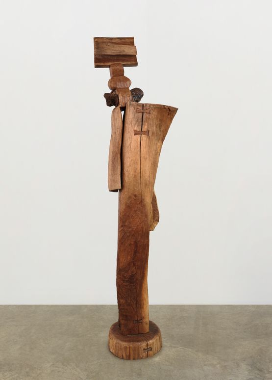 Hinged Bastion by Thaddeus Mosley contemporary artwork Sculpture