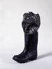 Botte et toile photographique Boot and photographic canvas by Marcel Broodthaers contemporary artwork Photography