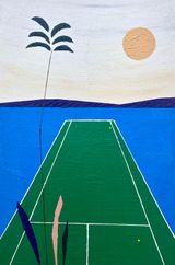 Untitled 2 Miami Performance by Ben Arpea contemporary artwork painting
