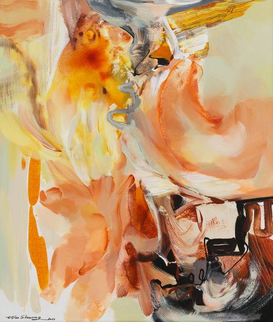 The Age of Innocence by Wu Shuang contemporary artwork Painting