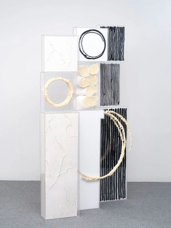 Three Brothers by Haneyl Choi contemporary artwork Sculpture