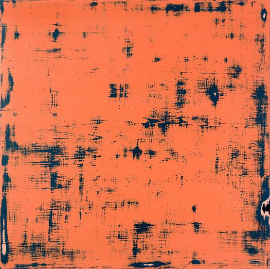 Overlaid Series. No.20-50-04 by Kim Deok Han contemporary artwork Painting