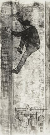 Nightclimber 4 Cambridge Living by Hernan Bas contemporary artwork works on paper