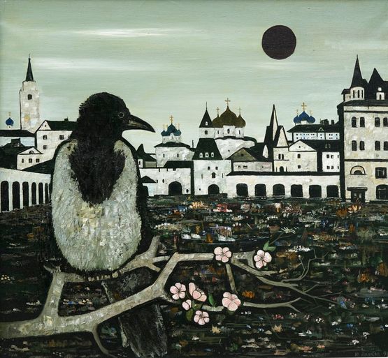 Flood by Yu. N. Popkov contemporary artwork Painting