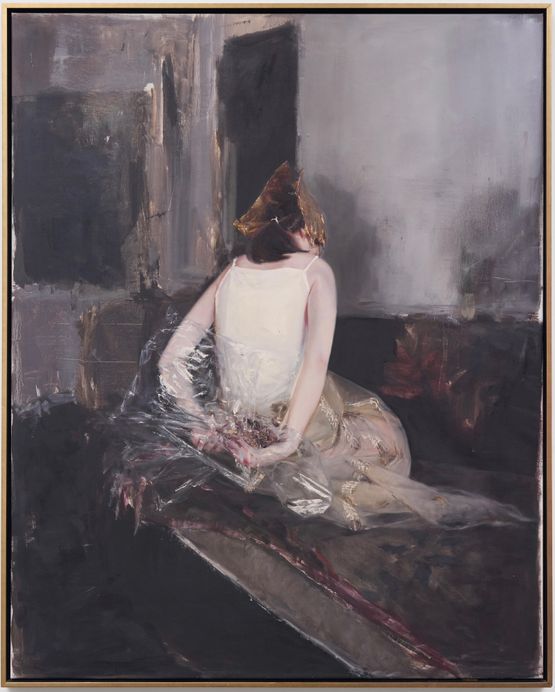Ambra II by Teodora Axente contemporary artwork Painting