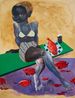 Hunt by Ndidi Emefiele contemporary artwork Painting