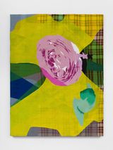French Rose by Shezad Dawood contemporary artwork painting textile